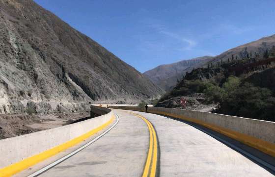 Inaugurarán hoy el viaducto de El Candado sobre la ruta nacional 51