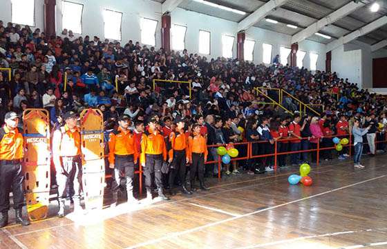 Miles de estudiantes salteños participan en las Olimpíadas por la Paz XVII
