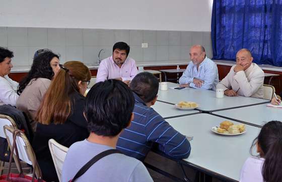 Mascarello se reunió con la red comunitaria de zona oeste Unidos Somos Más