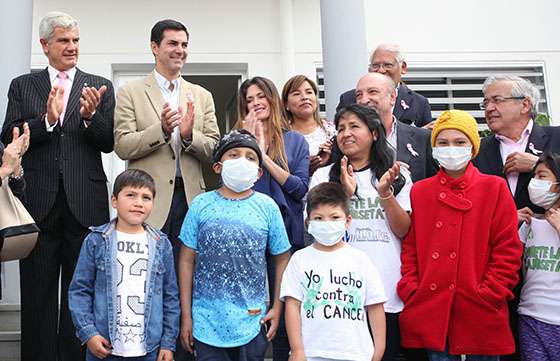 Urtubey inauguró una moderna sala de oncohematología en el Hospital Público Materno Infantil