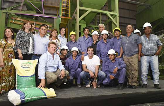 Una moderna planta procesadora de legumbres fue inaugurada en el Parque Industrial de Güemes