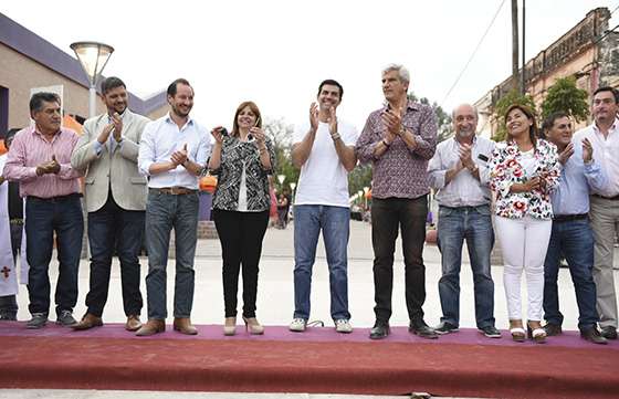 En General Güemes Urtubey inauguró obras del Plan Bicentenario