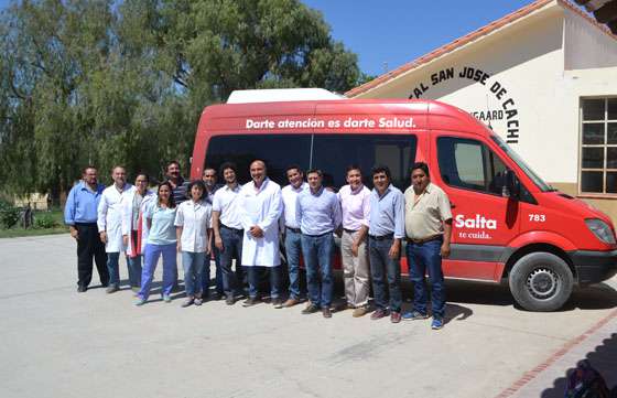 Se inició en Cachi la atención de médicos especialistas