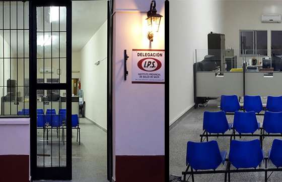 Reacondicionan la subdelegación del IPS en Rosario de Lerma