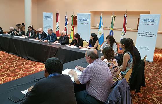 La Comisión de Infraestructura, Logística y Servicios de la Zicosur deliberó en Salta