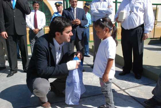 El gobernador Urtubey inauguró el nuevo edificio para el Nivel inicial en la escuela General Pizarro