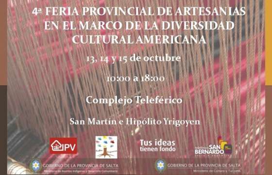 Feria Provincial de Artesanías en el Marco de la Diversidad Cultural