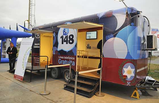 El Centro de Atención Ciudadana y la Línea 148 presentes en Ferinoa