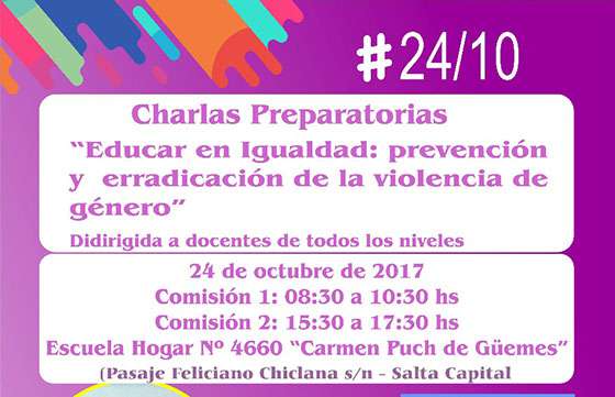 Inscriben para la jornada Educar en Igualdad destinada a docentes