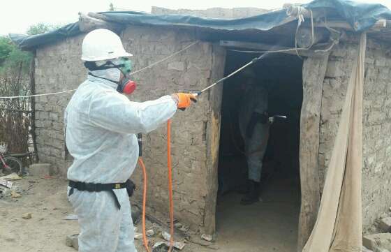 Equipos para control del Chagas relevan viviendas en Santa Victoria Este