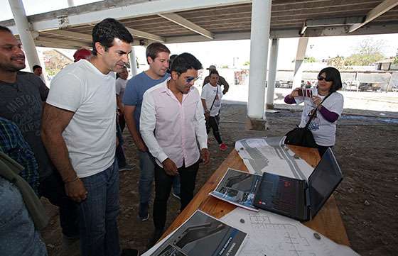 El Gobernador recorrió la obra de la nueva terminal de General Güemes