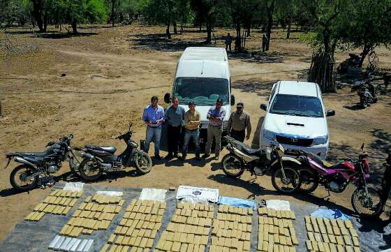 La Policía de Salta secuestró más de 270 kilogramos de marihuana en Morillo