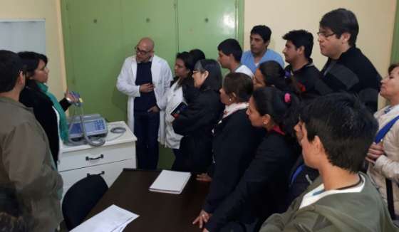 Capacitaron en cardiología a equipos de salud del área operativa de El Galpón