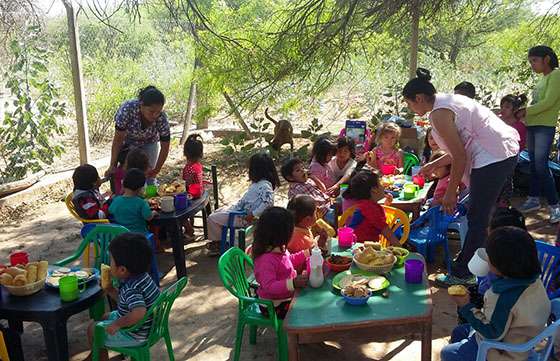 Los Centros de Primera Infancia del norte salteño atienden diariamente a más de 3500 niños y madres