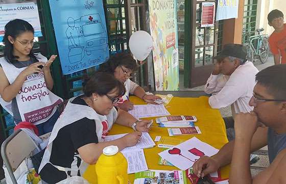 Trasplantados y pacientes en lista de espera trabajan con el CUCAI en las elecciones de hoy