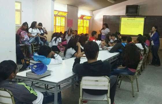 Adolescentes participaron de un taller de prevención sobre violencia de género