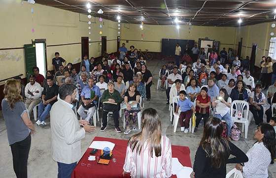 Realizaron sorteo de ubicación de lotes de interés social en Campo Quijano
