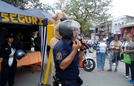 Seguridad Vial desarrolla intensa campaña preventiva en Orán