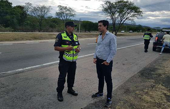 Seguridad Vial intensificó los controles viales en Orán