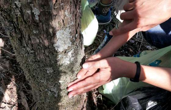 Niños de la escuela Corina Lona visitaron la Reserva de Finca Las Costas