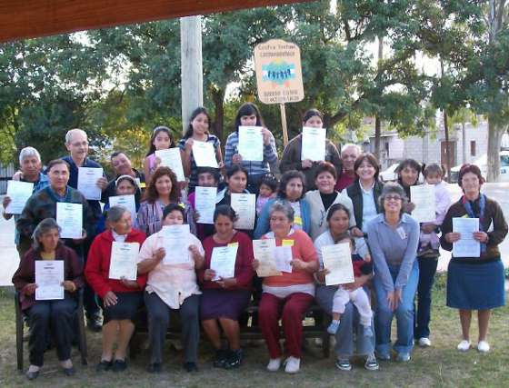 Finalizó el 1° Ciclo de Talleres de Desarrollo y autonomía personal en Barrio Lujan