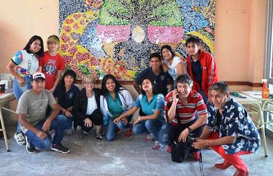 ​Se inauguró la Galería ​Patrimonio Artístico y Cultural del bachillerato Tomás Cabrera ​