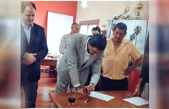 Familias de Rosario de Lerma firmaron las escrituras de sus terrenos