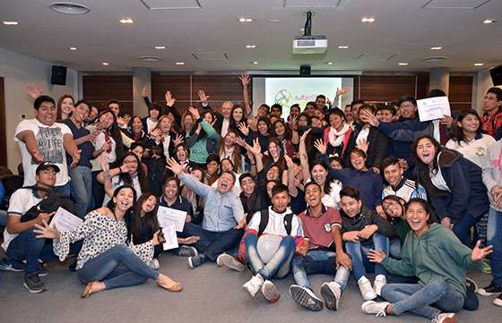 Estudiantes finalizan su capacitación como agentes de cambio para la paz social