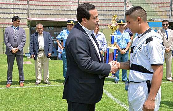 Internos en contexto de encierro participaron en un campeonato de fútbol