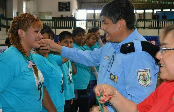Privadas de libertad participaron de una nueva edición de integración deportiva