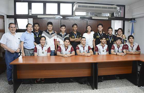 Alumnos de la escuela técnica Alberto Einstein lograron medalla de oro en las Olimpíadas Nacionales de Electromecánica