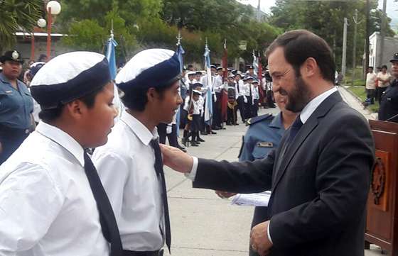 El cuerpo infantil de la Policía de Chicoana celebró su 21 aniversario