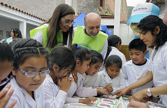 Alumnos de la escuela Campaña del Desierto aprendieron sobre nutrición y hábitos saludables