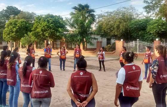 Capacitación en desarrollo infantil y comunitario en Rivadavia Banda Norte y Sur