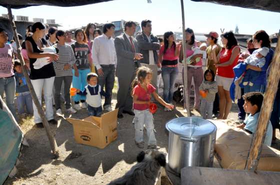 Avanzan a buen ritmo las obras en el barrio Centro Cívico 