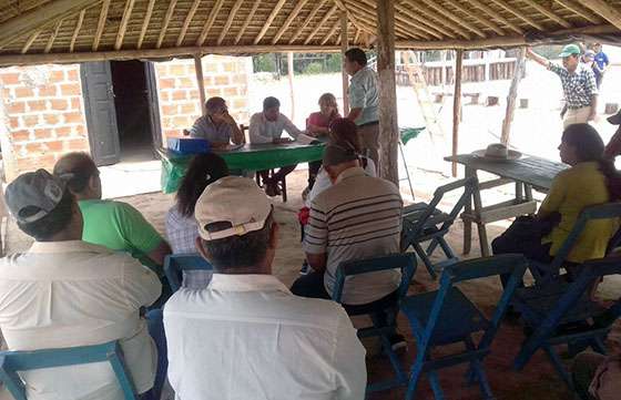 Asesoramiento a pequeños productores de Rivadavia y San Martín
