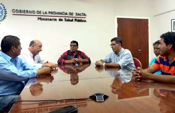 Mascarello analizó junto a referentes originarios la situación sanitaria de Alto La Sierra