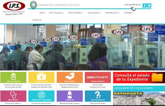 Los afiliados del IPS pueden consultar sus expedientes a través de su página web