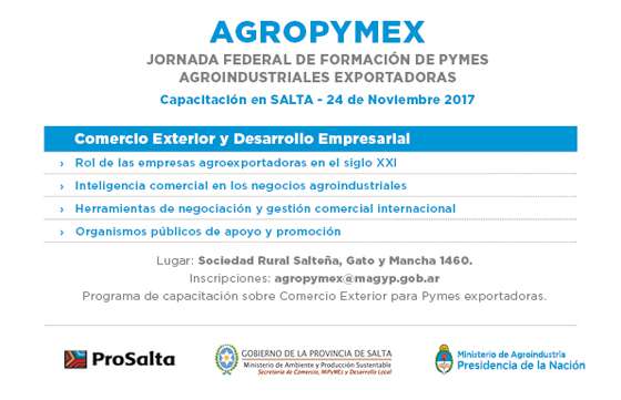Hoy se desarrollará Agropymex en Salta