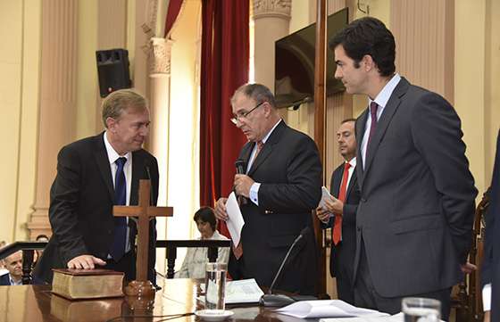 Urtubey asistió al acto de juramento de los nuevos diputados provinciales