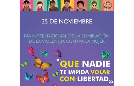 Se conmemoró ayer el Día Internacional de la Eliminación de la Violencia contra las Mujeres