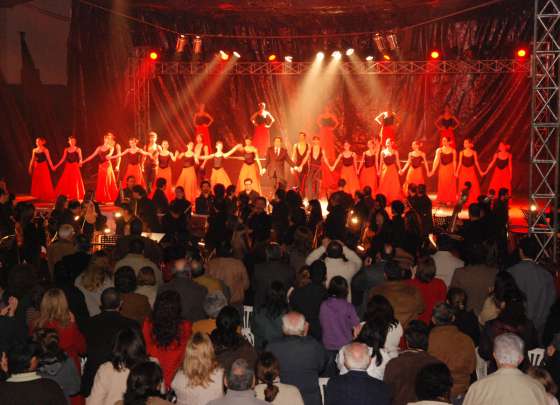Presentación conjunta de la Sinfónica y el Ballet en Rosario de la Frontera 
