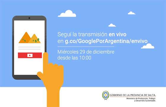 Llega a Salta Google por Argentina para brindar capacitaciones a dueños de PYMES y emprendedores