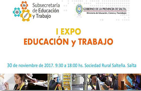 Hoy expondrán ofertas vinculadas con la formación para el trabajo