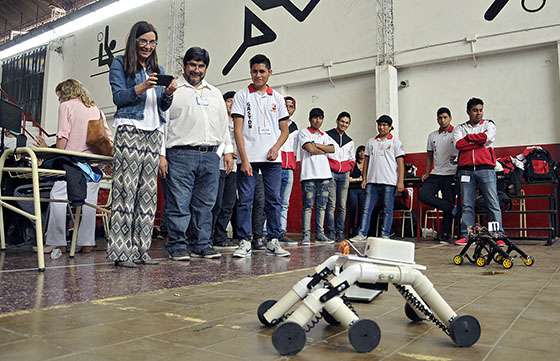 Estudiantes de toda la provincia participaron en el Encuentro Provincial de Robótica