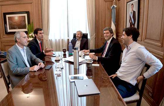 Urtubey se reunió con el ministro del Interior Rogelio Frigerio