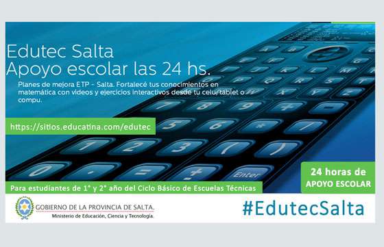 Apoyo escolar online las 24 horas para estudiantes de escuelas técnicas