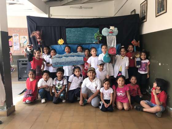 Alumnos de una escuela de Guachipas participaron en una jornada de educación hídrica