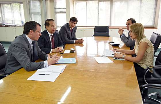 La ministra Bibini recibió a directivos de una empresa petrolera de capitales chinos