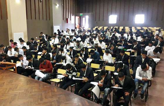 Se realizó el examen intelectual a los aspirantes a la escuela de Sub Oficiales